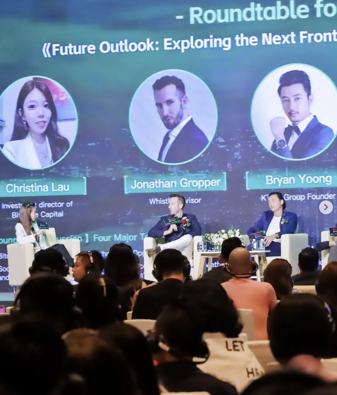 Jonathan Gropper presenting at Transcending Boundaries panel, Kuala Lumpur, 2025